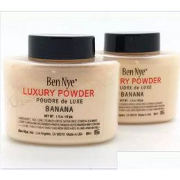 Face Powder Ben Nye Luxe 42G Nieuwe Natuurlijke losse waterdichte voedzame banaan Bright Longlasting Maquillage Drop Delivery Health B Dhobr