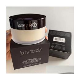 Gezichtspoeder Merk Laura Mercier Doorschijnend Losse Instelling 29G Make-Up Met Plastic Verzegelde Drop Levering Gezondheid Schoonheid Dhpy6