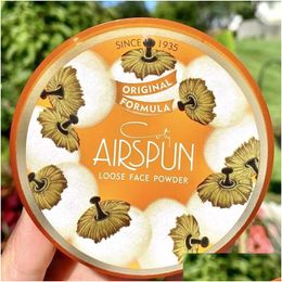 Polvo facial de Airspun suelto, 65G, translúcido, Extra Erage y 2 colores, disponible, entrega directa, maquillaje de belleza y salud, Ot2Ck