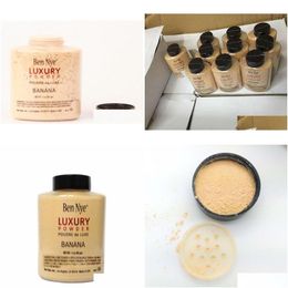 Face Powder Drop Sell Marque Ben Nye Luxury Pouder de Luxe Banana Loose 3oz / 85g Livraison Health Beauty Maquillage