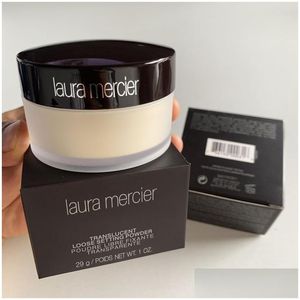 Poudre pour le visage Laura Mercier Loose Setting Translucide Contour Concealer Foundation Fix Makeup Fl Erage Mineral Illuminating Matte Drop Dhfue