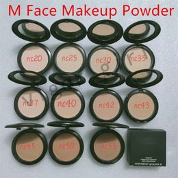 Maquillage de poudre de visage Plus Fondation pressée maquette maquillage maquillage maquillage facial facile à porter 15g NC