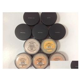 Face Powder Minerals Foundation Originele losse 8G C10 Fair/8G N10 Fairly Light/8G Medium C25/8G Beige N20/9G Mineral Drop Delivery Hea OT0WK