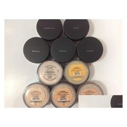 Face Powder Minerals Foundation origineel los 8G C10 Fair/8G N10 Fairly Light/8G Medium C25/8G Beige N20/9G Mineral Drop Delivery Hea Otqwk