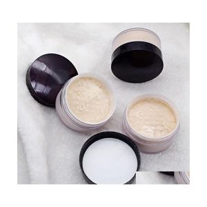 Face Powder -pakket in Black Box Foundation Loose instelling Fix Make -up Min Pores Verlichte concealer drop levering Health Beauty Dhmct