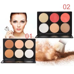 Cipria professionale 6 colori Blush Trimming Set Trucco Contorno Fard Palette Fondotinta Comestics 231110