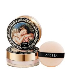 Gezichtspoeder ZEESEA Translucent Setting Powder Cute Angel Matte Finishing Make-up Loose Setting Powder Translucent Powder Foundation 231121