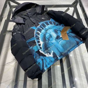 Visage Puffer Vestes Designer Hommes Véritable Coupe-Vent En Plein Air Supre Me Fw19 Semaine 10 X La Statue Nord De La Liberté Baltoro Veste 2i6rd