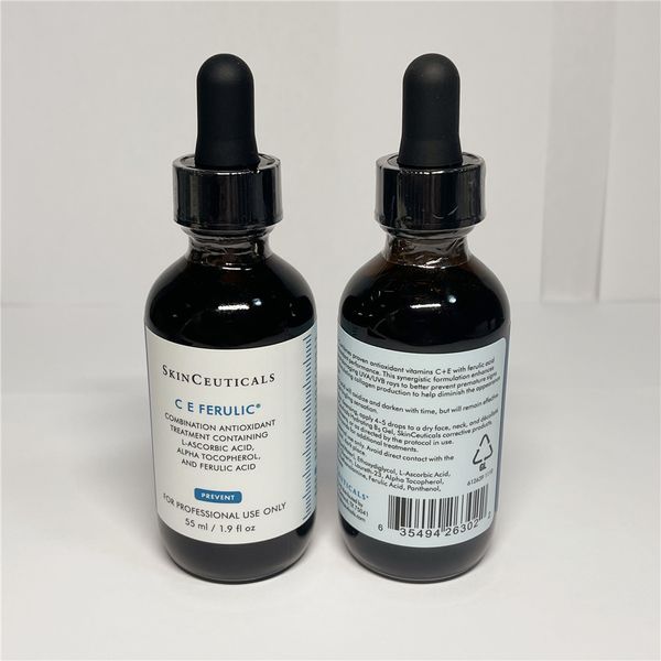 Sérum visage 55 ml CE Ferulic Phlorétine CF Phyto Gel correcteur hydratant B5 Gel défense contre la décoloration 1,9 foz hydrater réparateur Essence correcte soins de la peau