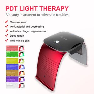 Face SPA PDT Therapy photodynamique LED Lumière 7 couleurs Instrument de beauté de rajeunissement de la peau