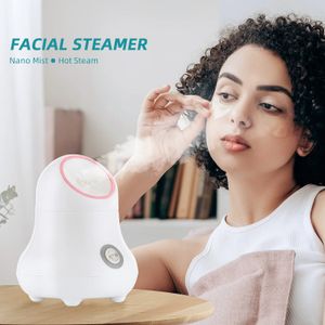 Face Steamer Fog Compress Steamer Nano Mist chauffant pulvérisateur hydratant Humidificateur Home Care Spa Machine 240514
