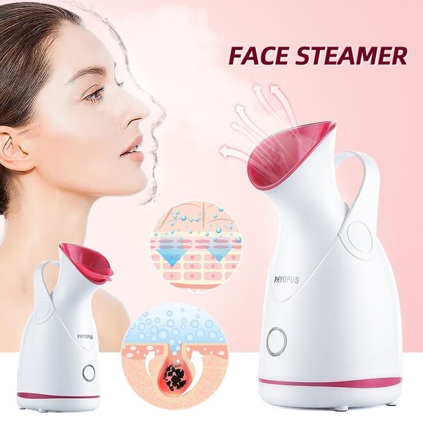 Visage Steamer Nano Steam Compress Chauffage Pulvérisateur Peau Hydratant Humidificateur Pore Nettoyage En Profondeur Hydratation De L'eau Nébuliseur 220711