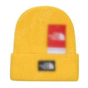 Geconface beanie -ontwerper noordt topkwaliteit hoed winterboon mannen en vrouwen modeontwerp gebreide hoeden val cap letter 20 kleuren unisex warme hoed f13