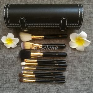 Juego de brochas de maquillaje de 9 piezas con portavasos Cepillos cosméticos profesionales Mape Up