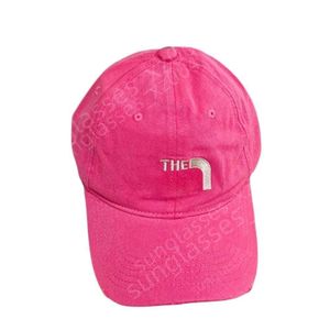 Faced Cap Designer North Top Quality Hat Summer Hat Fashion Duck Longue Nouveau alphabet Luxury Femme Ball Hat Marque Men et femme