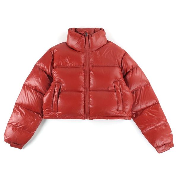 Caras 1996 Jenna Kendall Chaquetas cortas de plumón para mujer 84 Sobretodos cálidos del norte Al aire libre Invierno Vino Rojo Negro Blanco Parkas de plumón de ganso Rosa Señora Azul Verde Abrigo para escalar