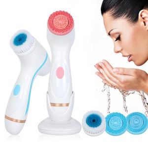 Cepillo de limpieza facial NU Cepillo giratorio de la cara Galvanica Sistema de spa facial Cleanescos de limpieza profunda Piel Blackhead Cuidado de la piel6200882