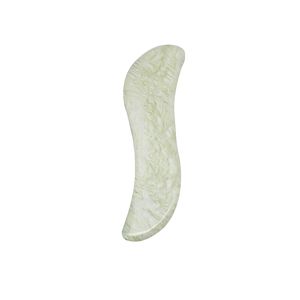 Piedra de Jade Facial masaje Guasha 100% Natural XIUYAN Jade forma de S tabla de raspado remodelación de cara herramienta de cuidado de la salud