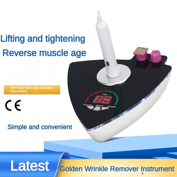 Équipement de beauté faciale à domicile Instrument RF Instrument d'introduction de micro-courant facial Dispositif de levage et de serrage anti-rides Thermo Maggie de 5ème génération