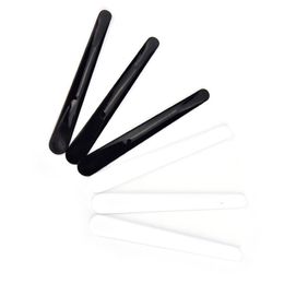 Masque facial mélange spatules 100pcs lot 10 8cm masque facial bâton spatule cosmétique plastique bricolage de la cuillère maquillage outils de maquillage 258c