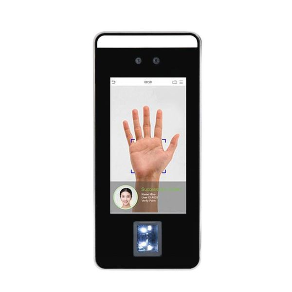 Système de reconnaissance faciale ZK XFace600-P Palmprint Face Fingerprint Dynamique 5 