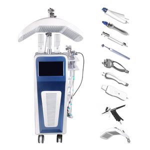 Microdermabrasion vertical Oxygène Jet Peel Peel Equipment de beauté multifonctionnel Machine de soins du visage Bio RF Certes cutanées