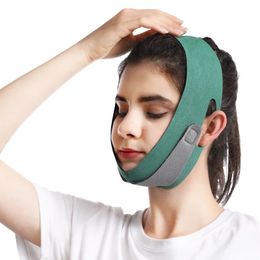 Correa de adelgazamiento facial Reductor de barbilla doble cinturón de elevación de elevación Anti Wrinkle Face Mask Band V Línea de levantamiento de la barbilla