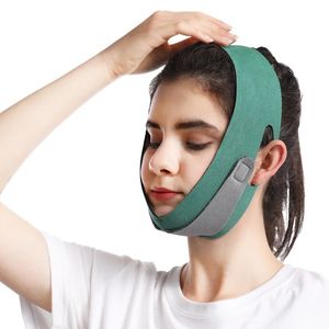 Gezichtsslankband Dubbele kin reductiemidaanvang Til Belt Belt Bandage Anti Wrinkle Face Mask Band V Lijnheffende kinriem