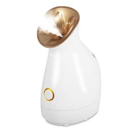 Facial Steamer Elektrische Huidverzorging Gezicht Spa Professionele Nano Lonic Warm Mist Stoom Sauna Beauty Cleaner Vernevelaar 230705