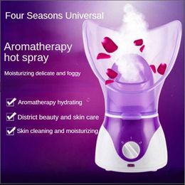 Facial Steamer Gezicht Verwarming Verdamper Diepe Reiniging Spray Stoom Spa Huid Verdamper Bevordert Bloedsomloop Zorg 230801