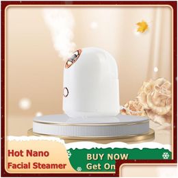 Facial Steamer Steamer Nano Pulvérisateur Visage Hydratant Hiver Soins de la Peau Humidificateur Ionique Spa Nebizer 230908 Santé Beauté Outil de Soins de la Peau Dh6Pq