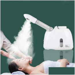 Vapeur faciale Steamer Ozone Humidificateur à brume chaude pour le nettoyage en profondeur du visage Vaporisateur Pulvérisateur Salon Home Spa Soins de la peau Blanchiment 230928 H Dht9Y