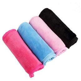 Mouchoirs en papier réutilisables en microfibre Serviettes nettoyantes Tissu Maquillage Beauté Outils de lavage Xb1 Drop Delivery Soins de santé Sanitaire Dhugc