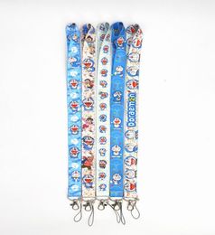 Factory 100 stuk Doraemon Anime Lanyard Keychain Neck Riem Camera Camera ID Telefoon String Paar Badge Party Gift Accessories 9189558