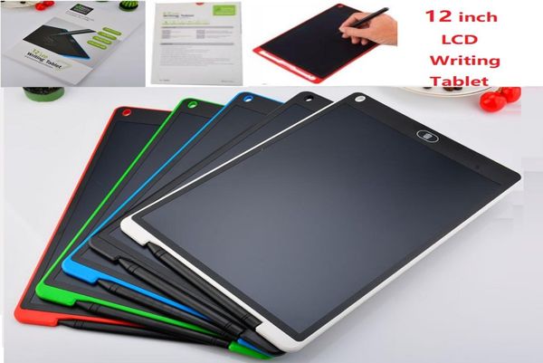 Fábrica de 12 pulgadas LCD escribiendo tableta Dibujo digital Papas de escritura de tabletas Portables Tableta electrónica Ultrathin Boar2673935