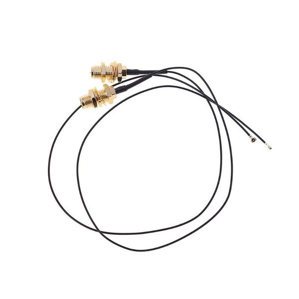Fábrica 6Dbi 2,4 GHz 5 GHz Antena de doble banda SMA con cable de extensión IPEX MHF4 U.fl a WiFi RP-SMA Conjunto de antenas flexibles para antena de enrutador inalámbrico