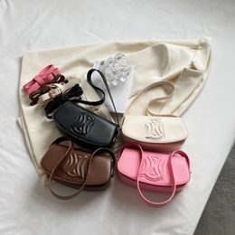 Factory Bag Mode Embossing Kleine vierkante tas Onderarmtas Dames Messenger -tassen