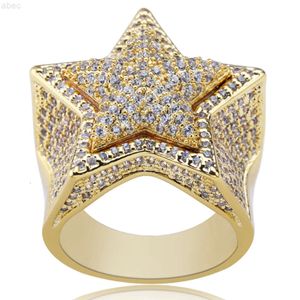 Bijoux hip hop de haute qualité personnalisé REAL 925 SIGHT SIGHT SIRGE GOLD BIELLISS DE MODE STAR MISSANITE Iced Out Rings