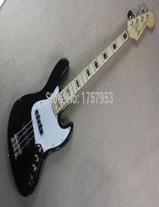 Factory Custom Shop 2015 New Style Top Quality Jazz Electric Bass 4 Coules Black Color Electric Guitar Stock 1 12815198