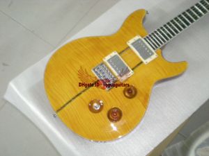 Usine Custom Shop 25ème Santana Yellow Beauty Guitare électrique de Chine de haute qualité pas cher (selon la couleur personnalisée de la demande)