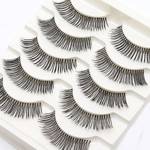 Faux cils faits à la main Maquillage de longs cils naturels japonais