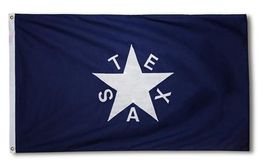 3 x 5 ft 90x150 cm Republiek van Texas Bonnie Blue Flag Factory Direct