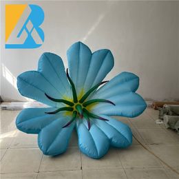 Factory Direct 2 meter Gigantische opblaasbare leliebloemen voor evenementenontwerpers