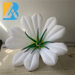 Factory Direct 2 meter grote opblaasbare Lily Flower Ballon voor straatcarnaval