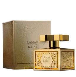 Factory Direct 2023 Fragancia Lamar de Kajal ALMAZ LAMAR DAHAB Diseñador estrella Eau De Parfum EDP 3.4 oz 100 ml Perfume Envío rápido