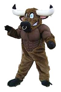 Factory Direct Cattle Mascot Costume Custom Carnival Fancy Dress Costumes School Mascot College