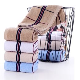 Factory Direct Cotton Large Square Jacquard Handdoek Volwassen en Kinderen Familie Face Handdoeken Dik Absorberend