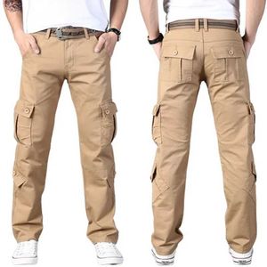 Pantalon cargo personnalisé direct d'usine pour hommes 100 % coton multi-poches style streetwear OEM
