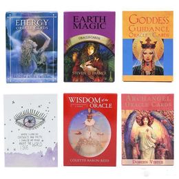 Factory Direct Engelse versie Tarot Board Game Romantic Angel Lezen Fate Oracle Card Group Mysterious Card Free UPS ZM926