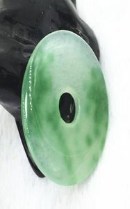 Pierre de quartz de jade naturelle directe d'usine, pendentif en pierre de jade flottante, boucle de sécurité, argent 25c4103286